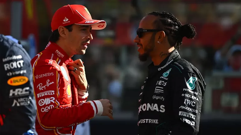 Шарль Леклер намекнул на Льюиса Хэмилтона в начале подготовки Ferrari к сезону Формулы-1 2025