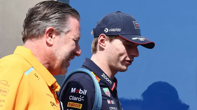 Зак Браун надеется, что Макс Ферстаппен останется в Red Bull, а не перейдет в Mercedes.